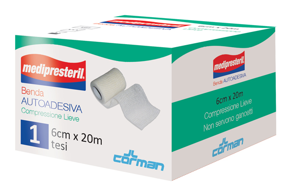 MEDIPRESTERIL BENDA AUTOADESIVA 6X2000 CM 1 PEZZO - Newepa Srl