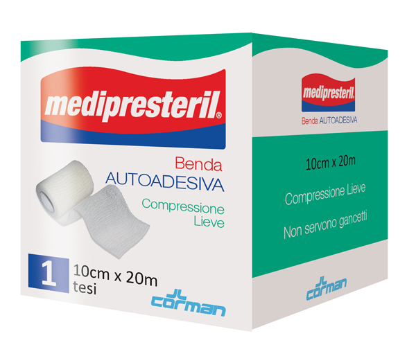 MEDIPRESTERIL BENDA AUTOADESIVA 10X2000 CM 1 PEZZO - Newepa Srl
