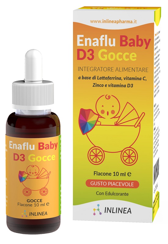 ENAFLU BABY D3 GOCCE 10 ML - Newepa Srl