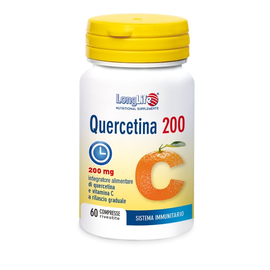 LONGLIFE QUERCETINA 200 60 COMPRESSE RIVESTITE - Newepa Srl