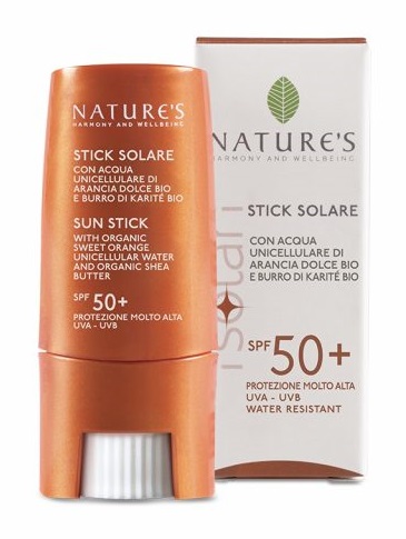 NATURE'S I SOLARI STICK SPF50+ NUOVA FORMULA 9 ML - Newepa Srl