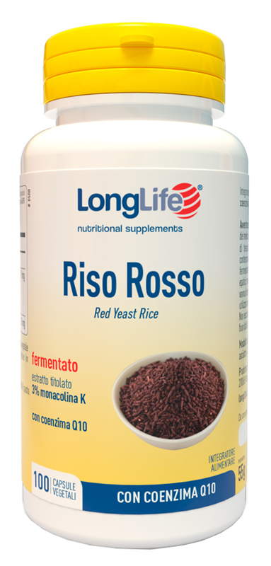 LONGLIFE RISO ROSSO 100 CAPSULE VEGETALI - Newepa Srl