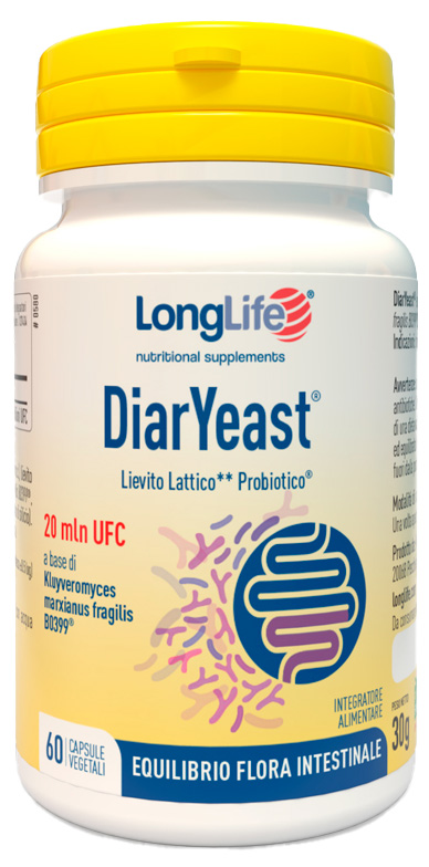 LONGLIFE DIARYEAST 60 CAPSULE VEGETALI - Newepa Srl