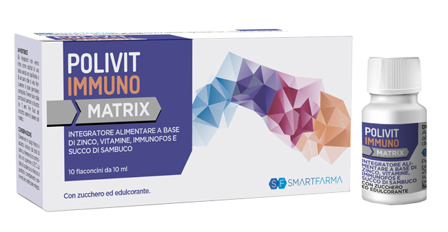POLIVIT IMMUNO MATRIX 10 FLACONCINI DA 10 ML - Newepa Srl