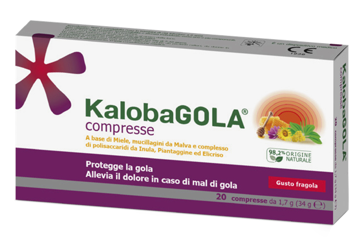 KALOBAGOLA 20 COMPRESSE FRAGOLA - Newepa Srl