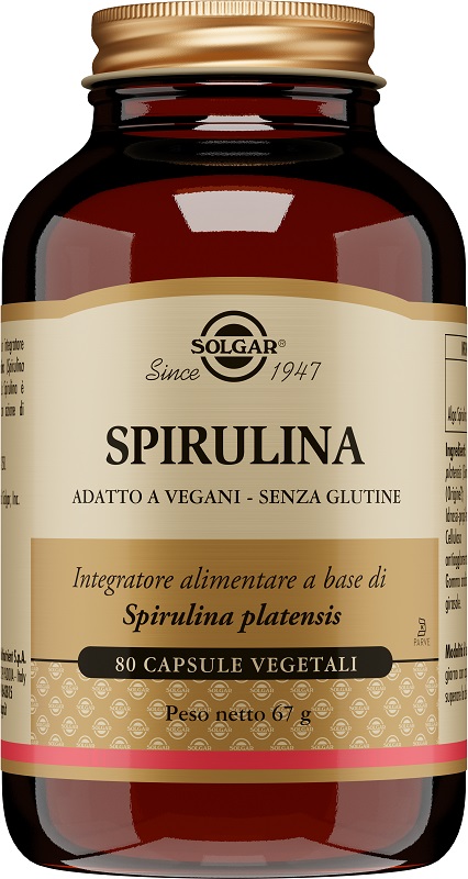SPIRULINA 80 CAPSULE VEG - Newepa Srl