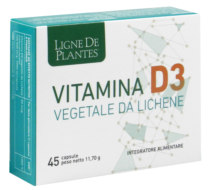 LIGNE DE PLANTES VITAMINA D3 VEGETALE 45 CAPSULE - Newepa Srl