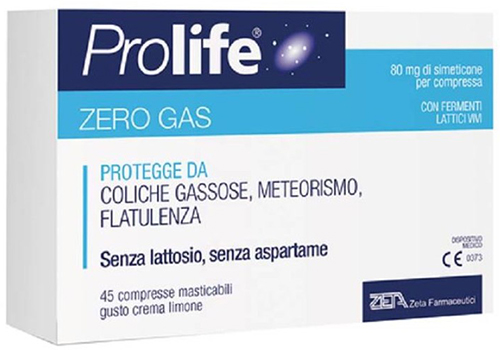 PROLIFE ZEROGAS 45 COMPRESSE - Newepa Srl