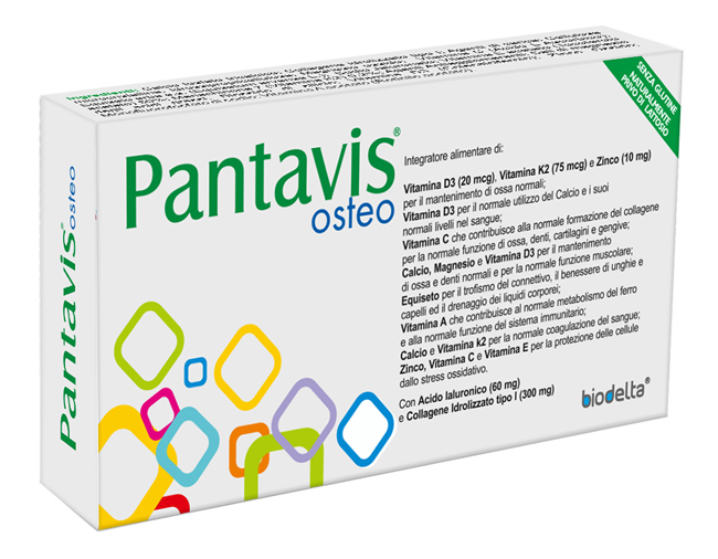 PANTAVIS OSTEO 30 COMPRESSE - Newepa Srl
