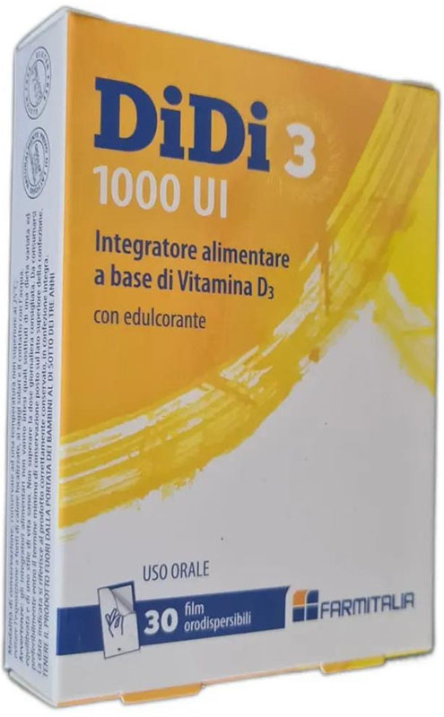 DIDI3 1000 UI 30 FILM ORODISPERSIBILI - Newepa Srl
