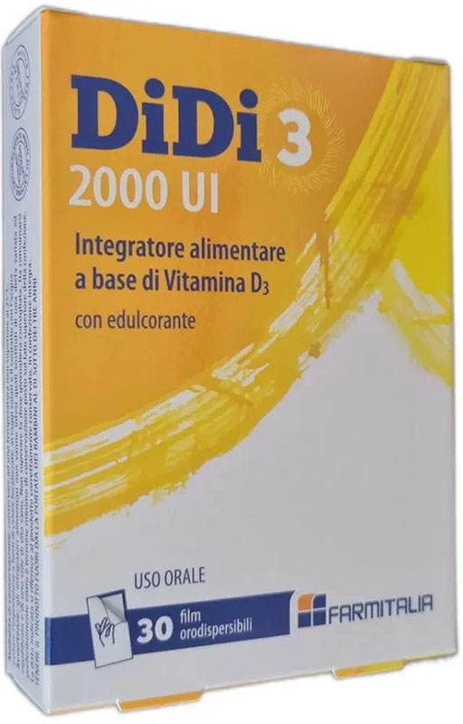 DIDI3 2000 UI 30 FILM ORODISPERSIBILI - Newepa Srl