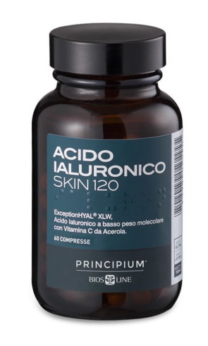 PRINCIPIUM ACIDO IALURONICO SKIN 120 60 COMPRESSE - Newepa Srl