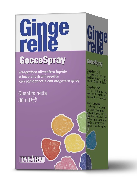 GINGERELLE GOCCE SPRAY 30 ML - Newepa Srl