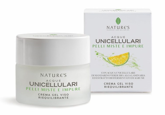 NATURE'S ACQUE UNICELLULARI CREMA GEL VISO RIEQUILIBRANTE 50 ML - Newepa Srl