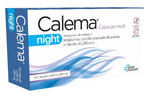 CALEMA NIGHT 30 CAPSULE MOLLI - Newepa Srl