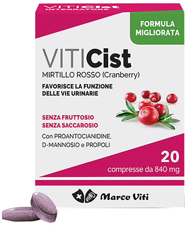VITICIST MIRTILLO 20 COMPRESSE RIVESTITE - Newepa Srl