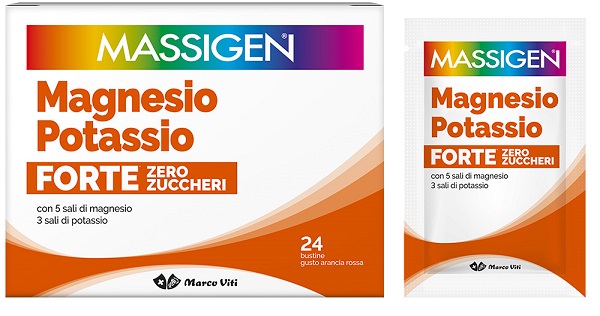 MAGNESIO POTASSIO FORTE ZERO ZUCCHERO 24 BUSTINE - Newepa Srl