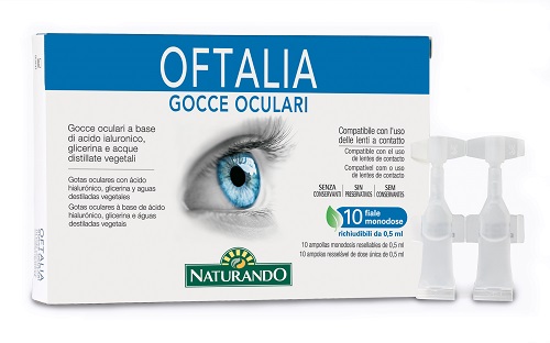 GOCCE OCULARI OFTALIA 5 ML - Newepa Srl