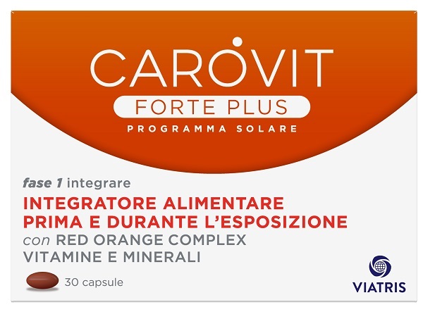 CAROVIT FORTE PLUS PROGRAMMA SOLARE 30 CAPSULE BL - Newepa Srl