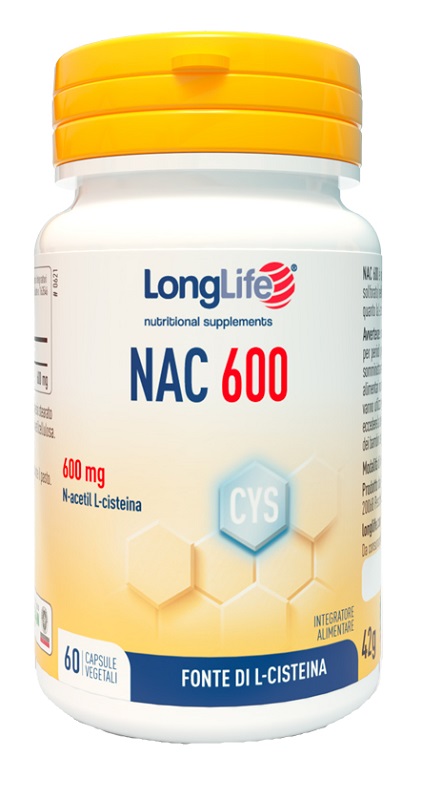 LONGLIFE NAC 600MG 60 CAPSULE - Newepa Srl
