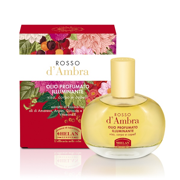 ROSSO D'AMBRA OLIO PROFUMATO ILLUMINANTE 50 ML - Newepa Srl