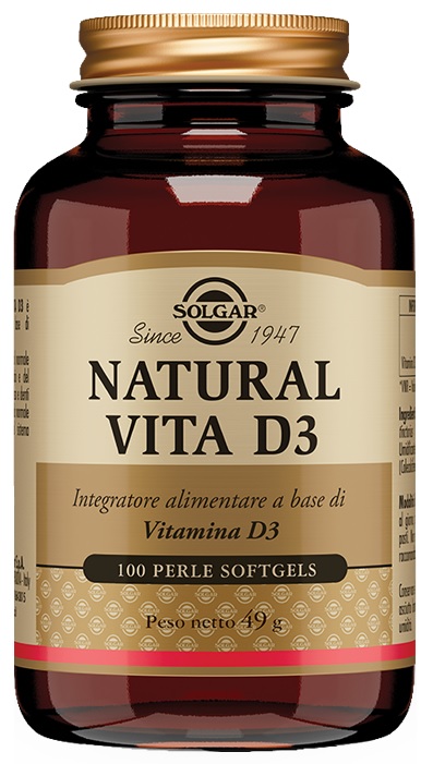 NATURAL VITA D3 100 PERLE - Newepa Srl