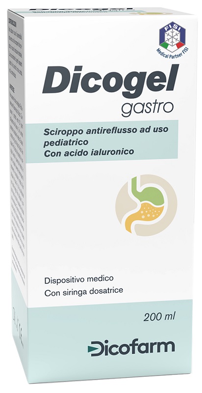 SCIROPPO ANTIREFLUSSO PEDIATRICO DICOGEL GASTRO 200 ML - Newepa Srl