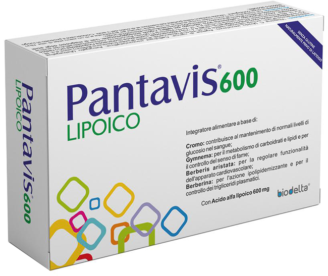 PANTAVIS 600 LIPOICO 30 COMPRESSE - Newepa Srl