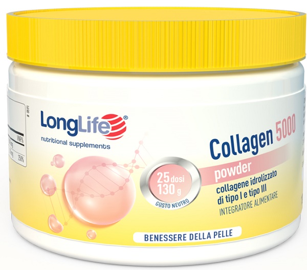 LONGLIFE COLLAGEN 5000 POWDER 130 G - Newepa Srl