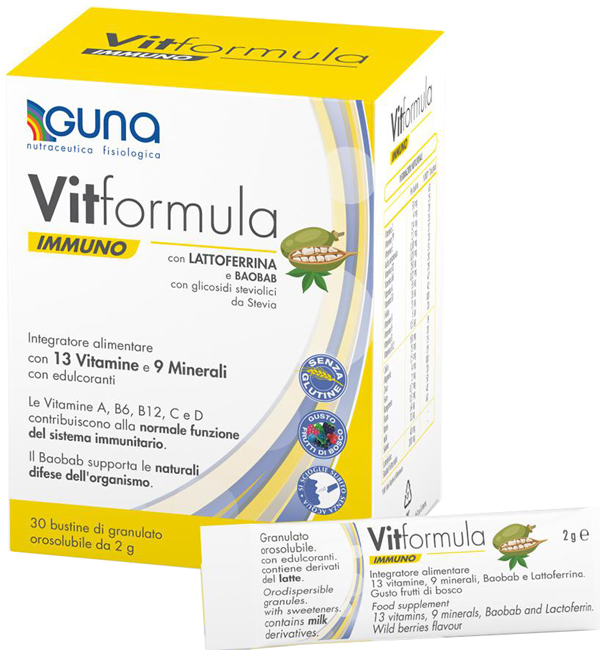 VITFORMULA IMMUNO 30 STICK DA 2 G - Newepa Srl