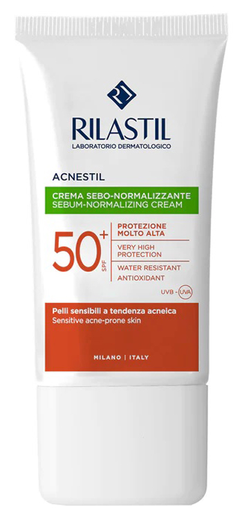 RILASTIL SUN SYSTEM ACNESTIL CREMA SPF50+ 40 ML - Newepa Srl