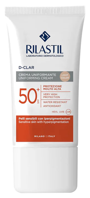 RILASTIL SUN SYSTEM D-CLAR LIGHT SPF50+ 40 ML - Newepa Srl