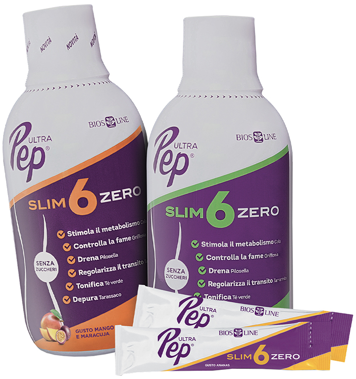 ULTRA PEP SLIM 6 ZERO ANANAS 500 ML BIOSLINE - Newepa Srl