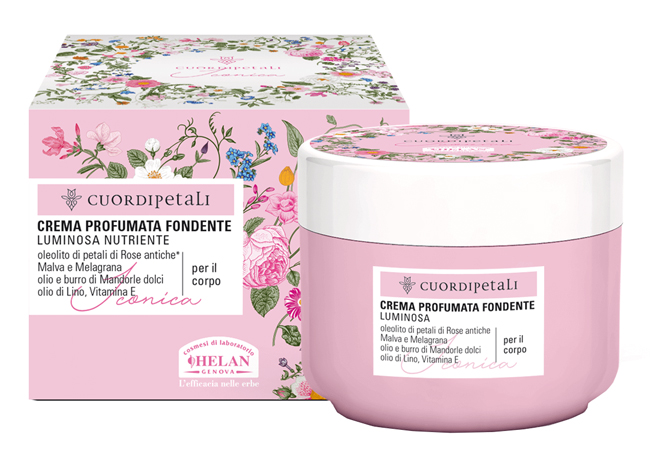 CUOR DI PETALI ICONICA CREMA PROFUMATA FONDENTE LUMINOSA 200 ML - Newepa Srl