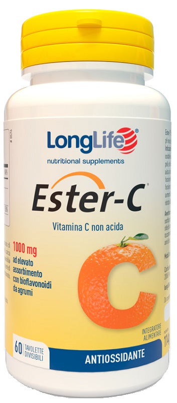 LONGLIFE ESTER C 1000MG 60 TAVOLETTE - Newepa Srl