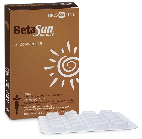 BIOSLINE BETASUN BRONZE 60 COMPRESSE - Newepa Srl