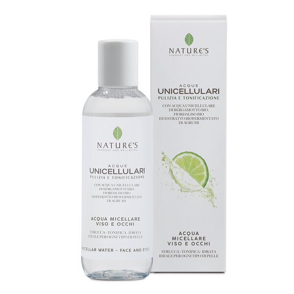 ACQUE UNICELLULARI ACQUA MICELLARE VISO OCCHI 200 ML NATURE'S - Newepa Srl