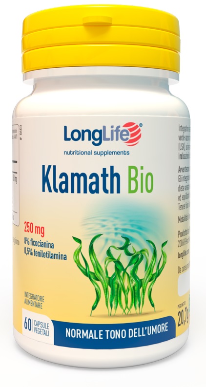 LONGLIFE KLAMATH BIO 60 CAPSULE VEGETALI - Newepa Srl