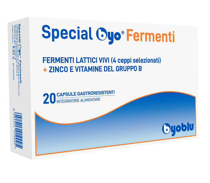 SPECIAL BYO FERMENTI 20 CAPSULE GASTRORESISTENTI - Newepa Srl