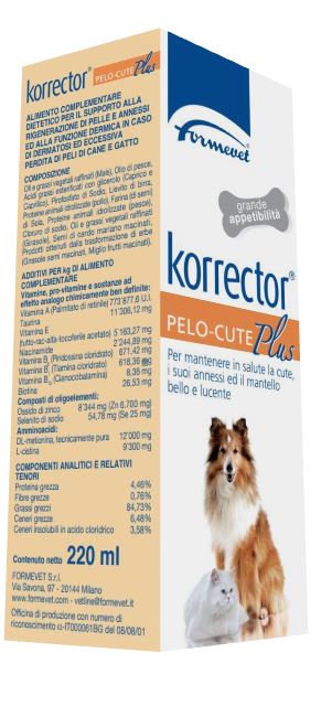 KORRECTOR PELO CUTE PLUS 220 ML - Newepa Srl