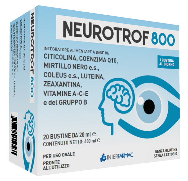 NEUROTROF 800 20 BUSTINE 20 ML - Newepa Srl