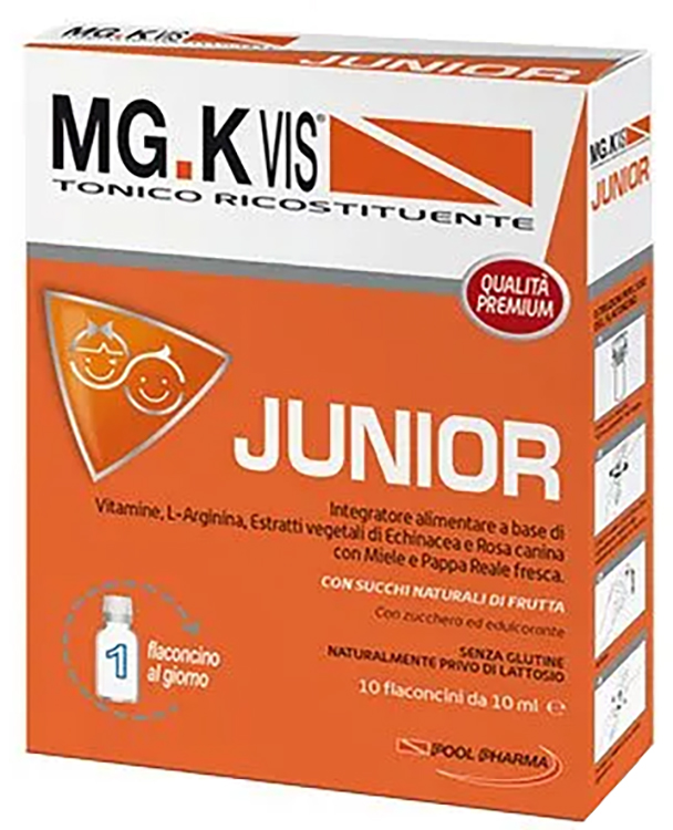MGK VIS TONICO RICOSTITUENTE JUNIOR 10 FLACONCINI DA 10 ML - Newepa Srl