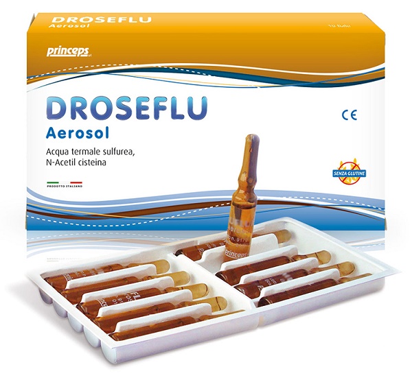 FIALE AEROSOL DROSEFLU 10 FIALE - Newepa Srl