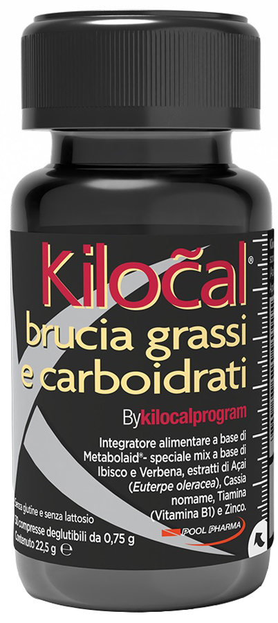 KILOCAL BRUCIA GRASSI E CARBOIDRATI 30 COMPRESSE - Newepa Srl