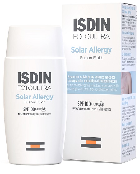 FOTOULTRA SOLAR ALLERGY FUSION FLUID SPF100 50 ML - Newepa Srl