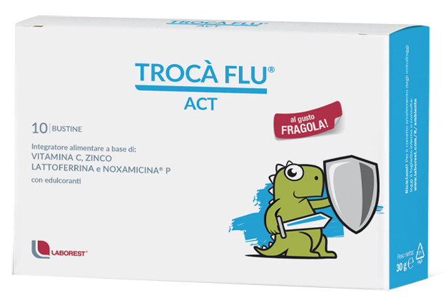 TROCA' FLU ACT 10 BUSTINE - Newepa Srl