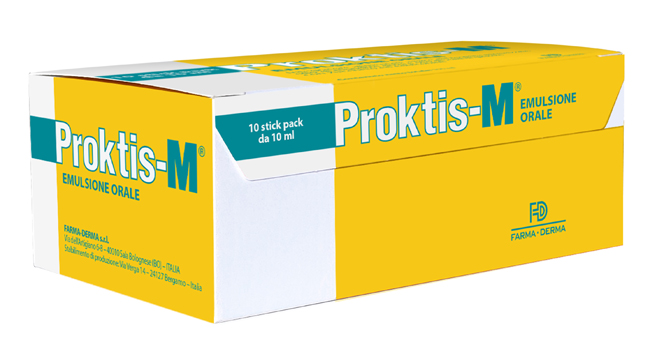 PROKTIS-M EMULSIONE ORALE 10 STICK DA 10 ML - Newepa Srl
