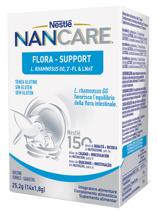 NESTLE' NANCARE FLORA SUPPORT 14 BUSTINE - Newepa Srl