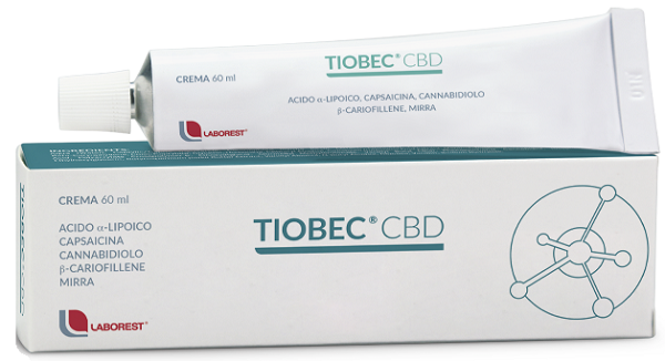 TIOBEC CBD CREMA 60 ML - Newepa Srl