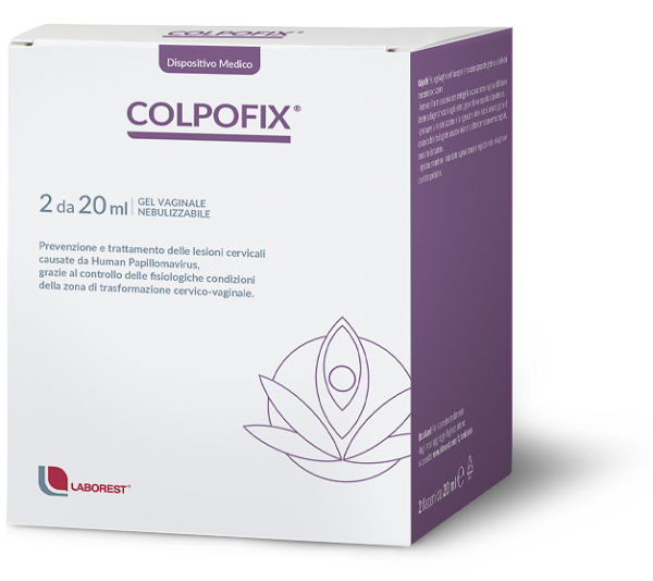 COLPOFIX TRATTAMENTO GINECOLOGICO 2 FLACONI DA 20 ML + 20 APPLICATORI - Newepa Srl